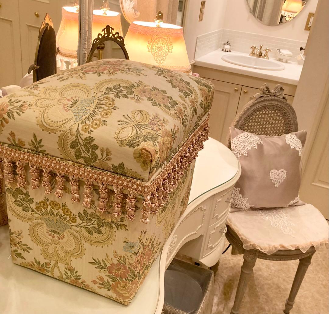 rococo調カルトナージュお茶箱