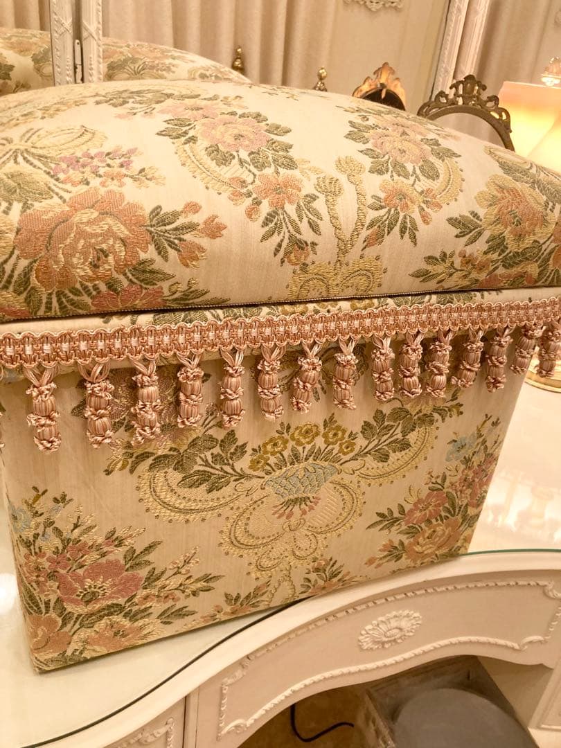 rococo調カルトナージュお茶箱