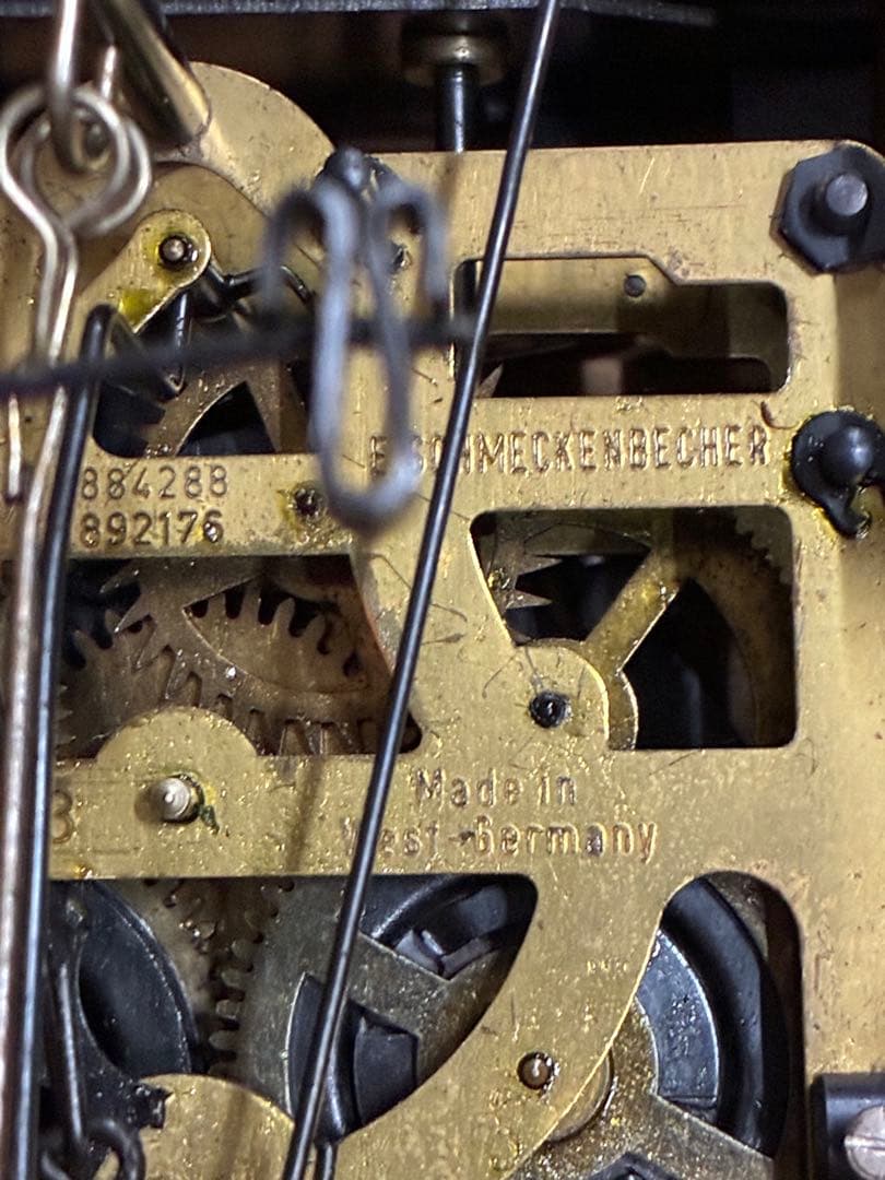 希少 ビンテージ ドイツ製 鳩時計 からくり時計 音楽隊 振子時計 ぜんまい