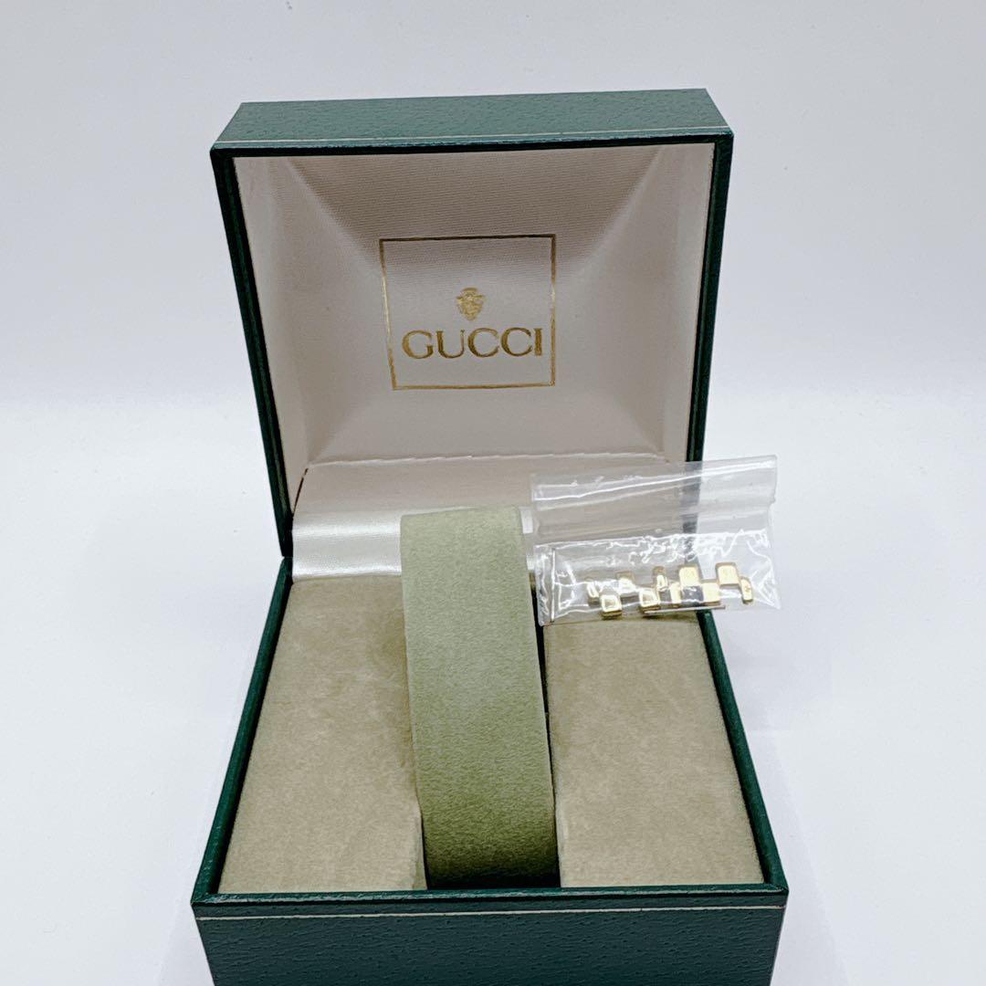 【極美品完備品】GUCCI グッチ 3400M 12Pダイヤ 付属品あり 稼働品