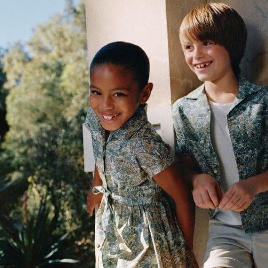 Bonpoint♡ アニマル リバティ ドレス 12A