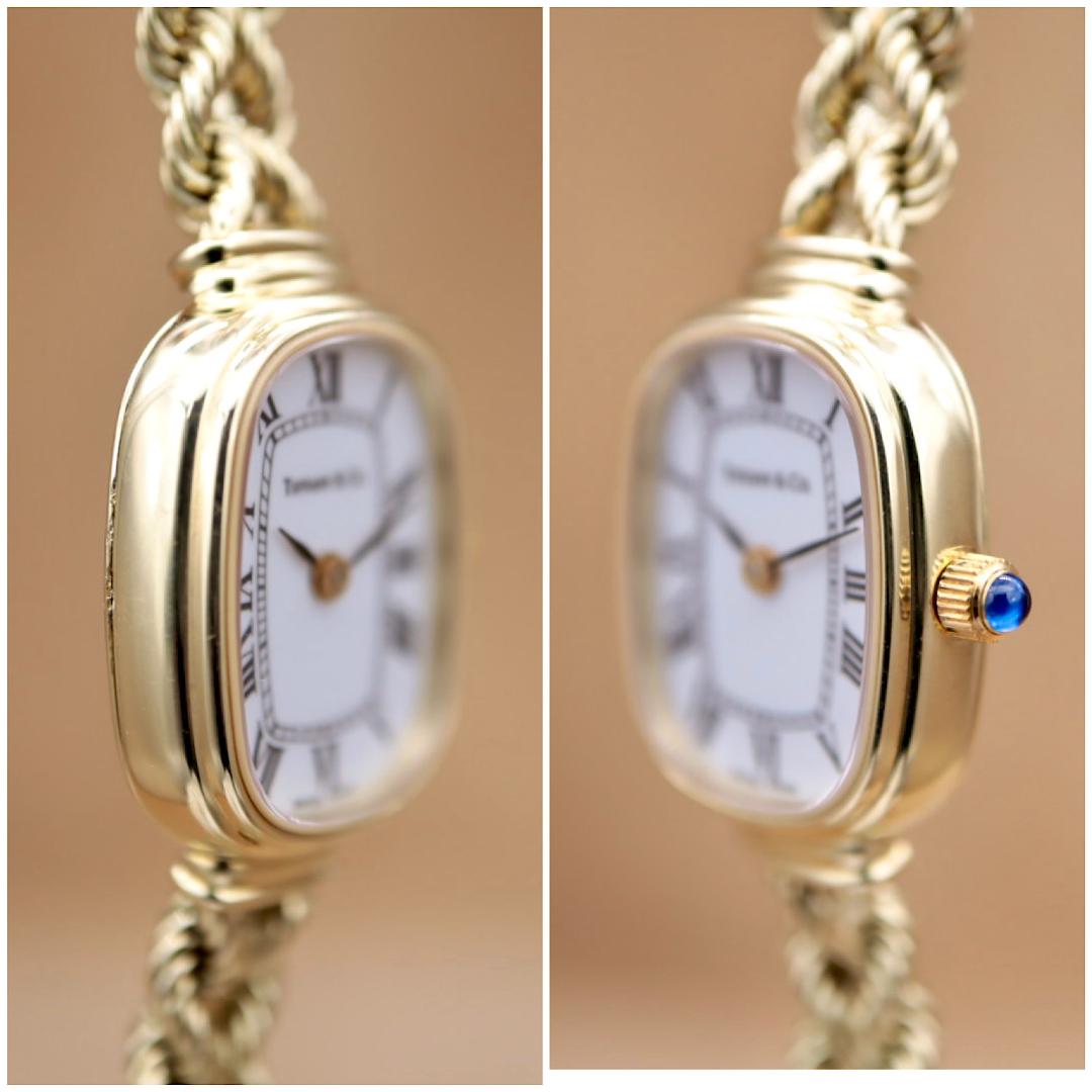 TIFFANY ティファニー 60-223 オーバル 14K/585 ゴールド