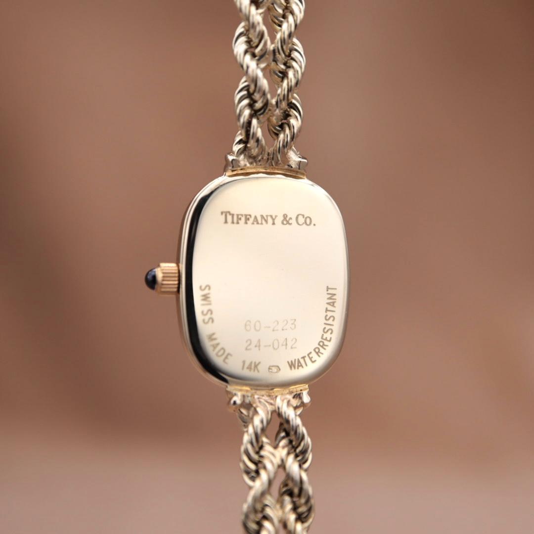 TIFFANY ティファニー 60-223 オーバル 14K/585 ゴールド