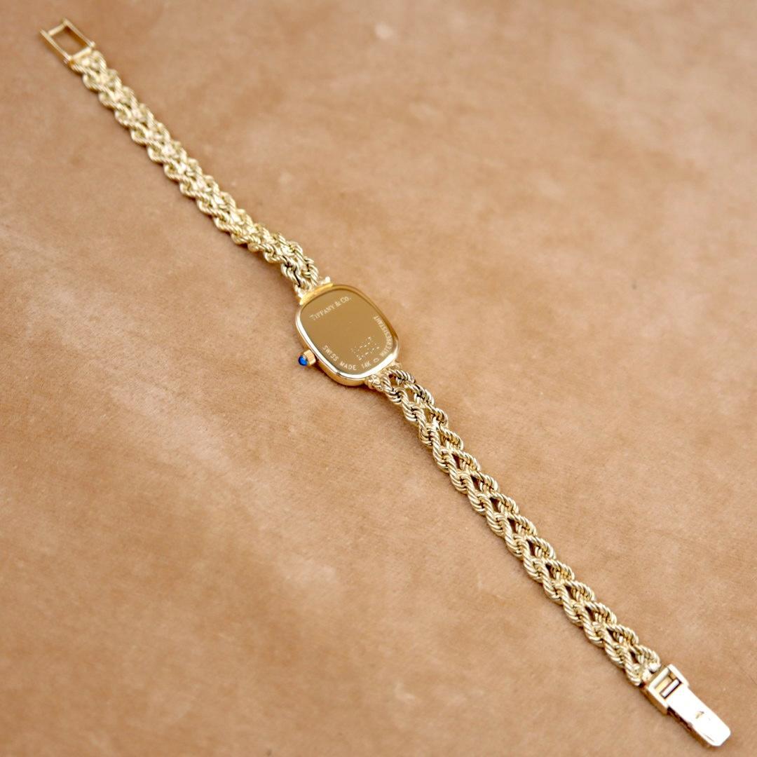 TIFFANY ティファニー 60-223 オーバル 14K/585 ゴールド
