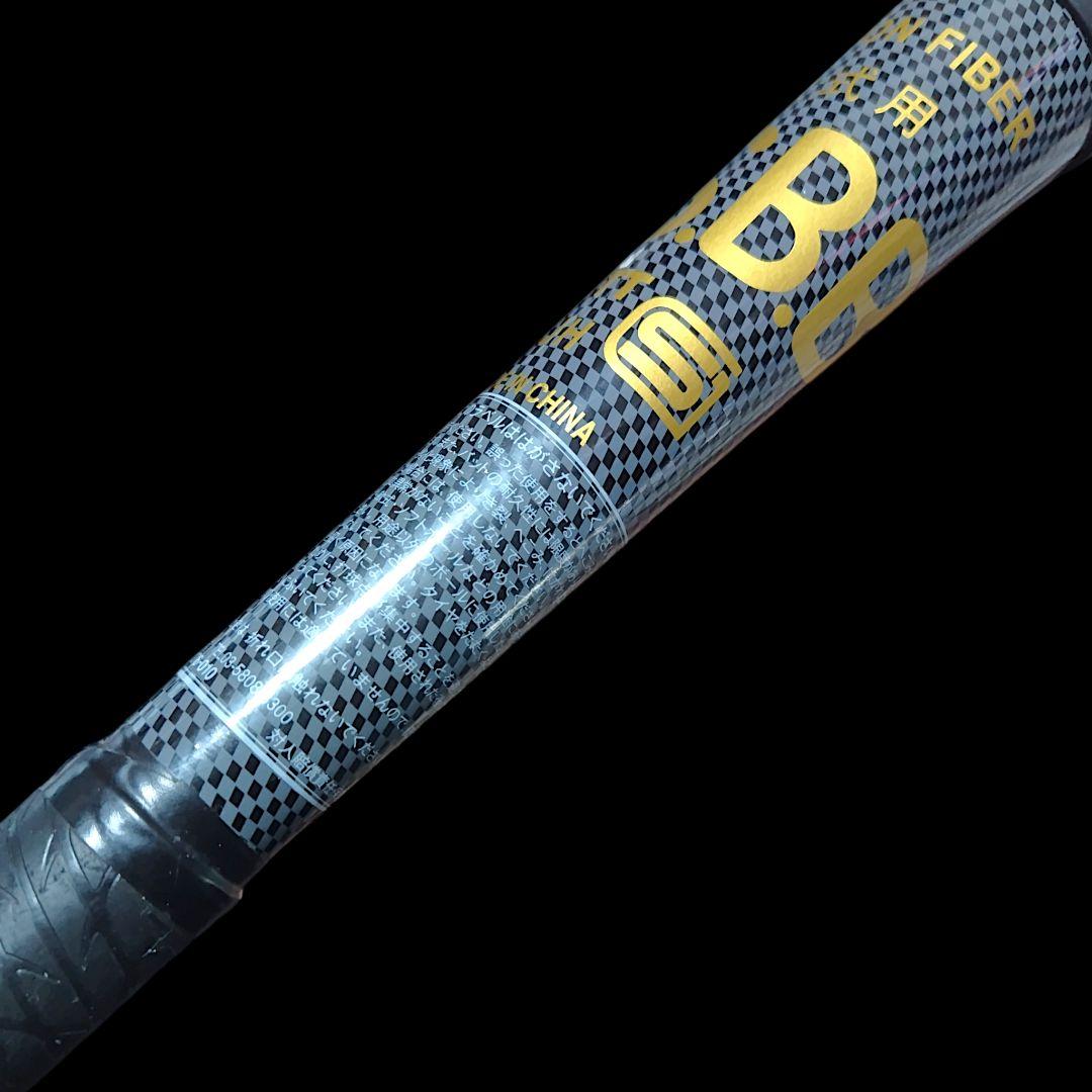 【良品】ZEET BLACK CANNON GREAT 軟式バット 84cm