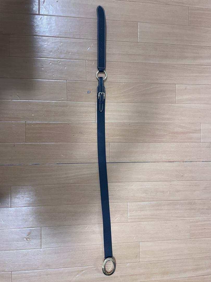 美品⭐️ Dolce & Gabbana 黒レザーベルト