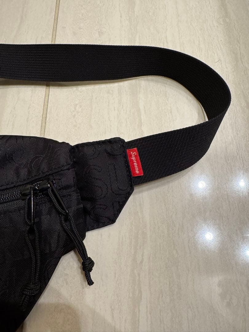 正規品Supreme 2019ss ボディバッグ ウエストバッグ NY購入品 黒