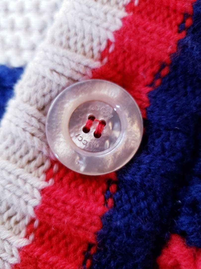 ☆美品☆　GUCCI　グッチ　ニット　カーディガン　コートダジュール