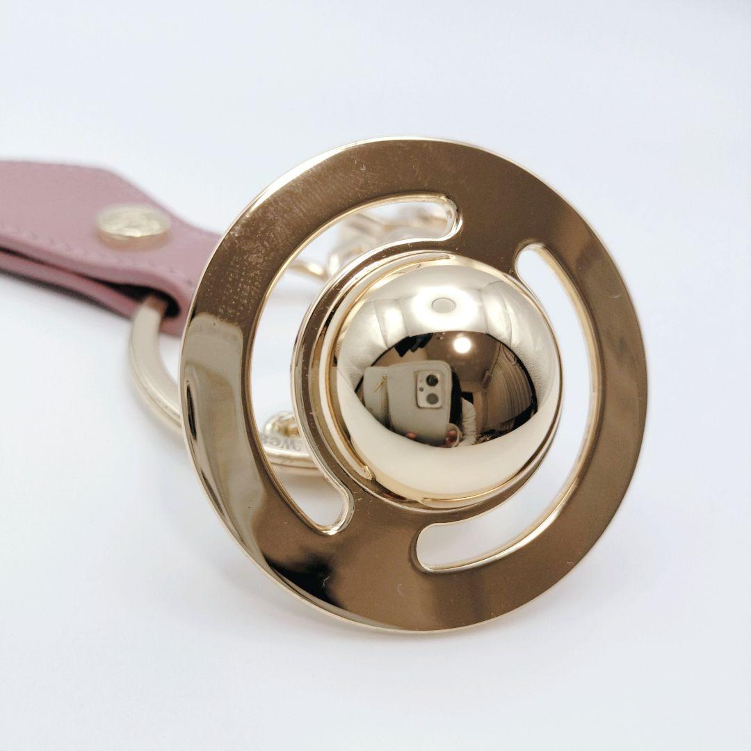 【美品】ヴィヴィアンウエストウッド　オーヴ　キーリング　レザー　チャーム