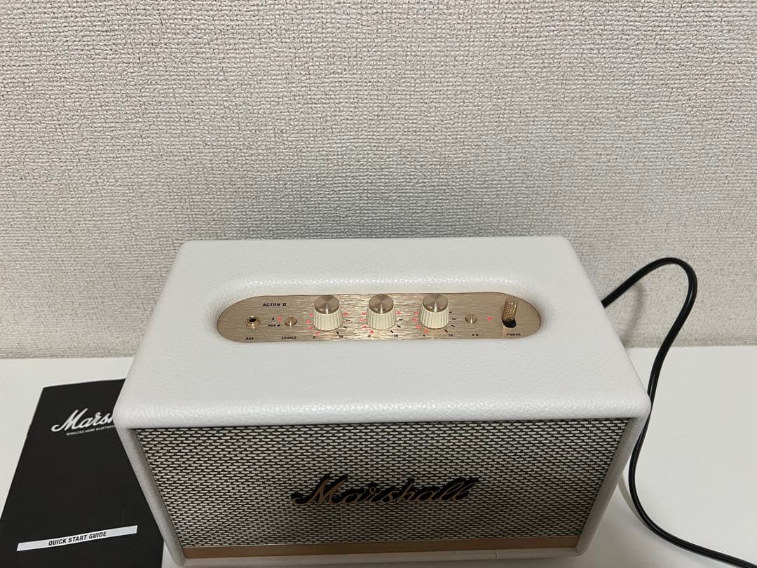 Marshall Acton II （White）新品同様！
