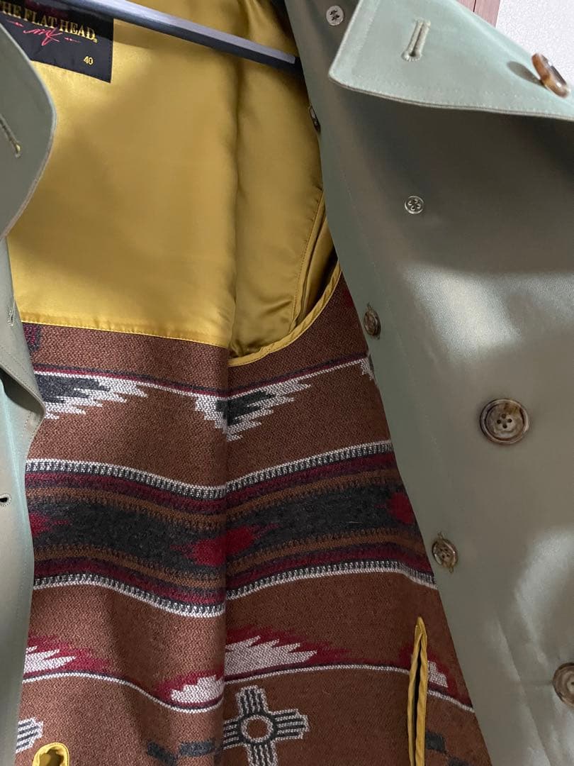 THE FLAT HEAD トレンチコート 40