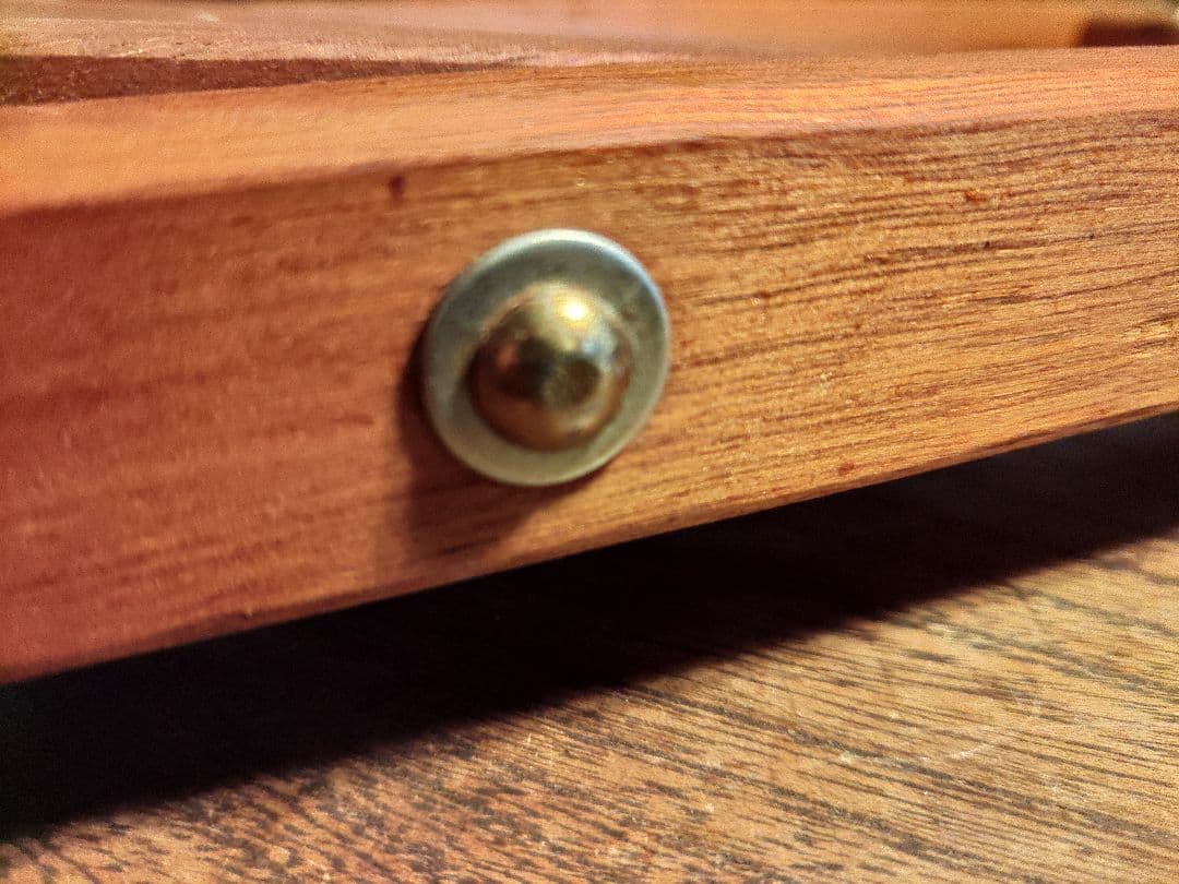 希少　大型　フォールディングテーブル　木製　折りたたみ　当時物　ヴィンテージ