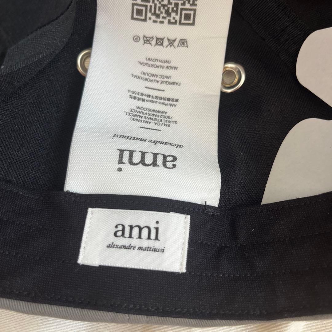ami グレー ベースボールキャップ　unisex