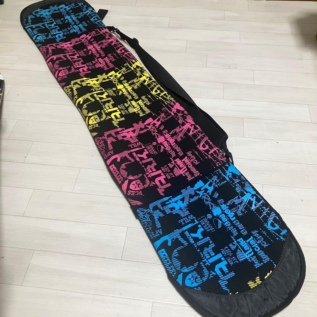 【美品】カバー付STELLA STLOO QUEEステラスノーボードセット140