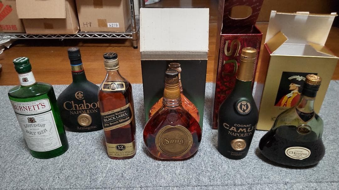 まとめ売り ジョニーウォーカー camus hennessy など
