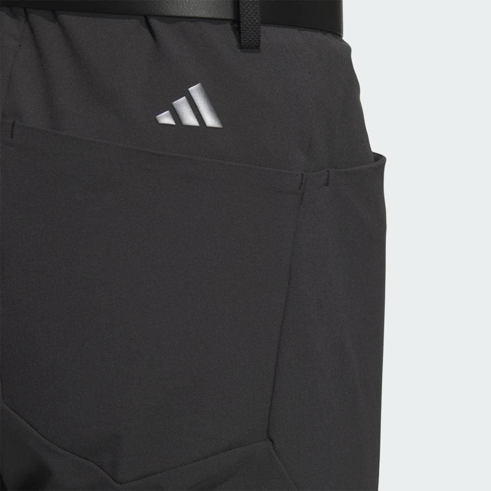 【96】秋冬 定価17,600円 アディダス ゴルフ 防風 アンクルパンツ 黒