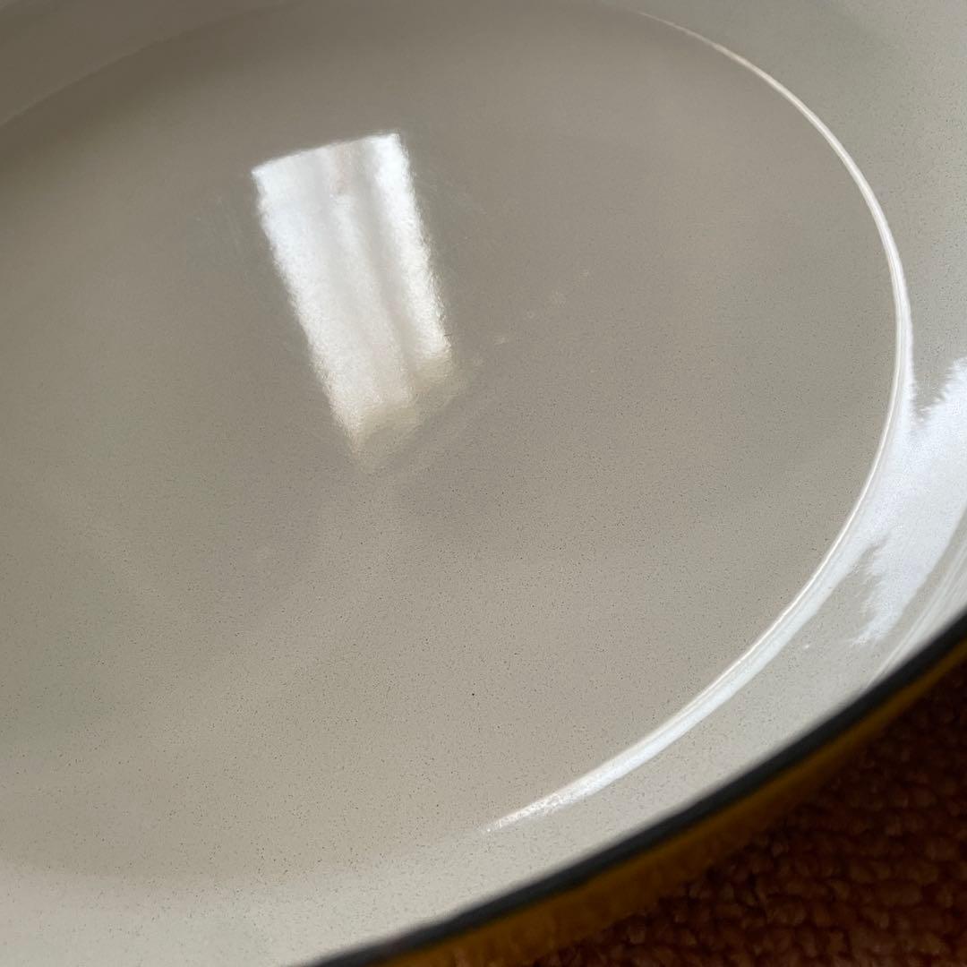 vintage DANSK◼︎イエロー◼︎木製ハンドル30cmフライパン◼︎美品