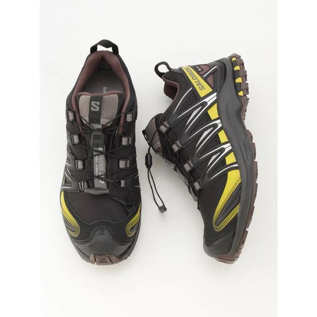 Salomon XA PRO 3D スニーカー ブラック/イエロー