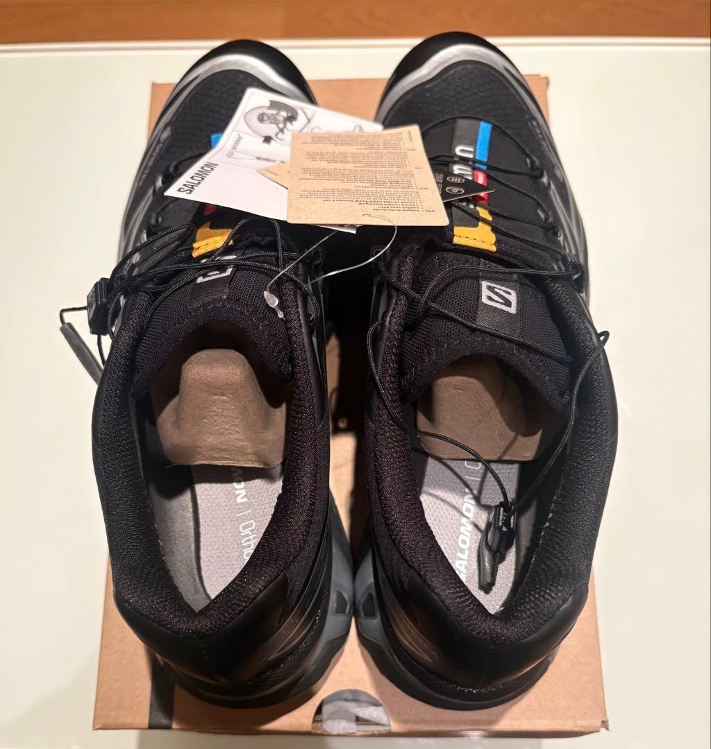 【新品】サロモンXT-6 GTX Black×Silver☆ノベルティ付き☆8H