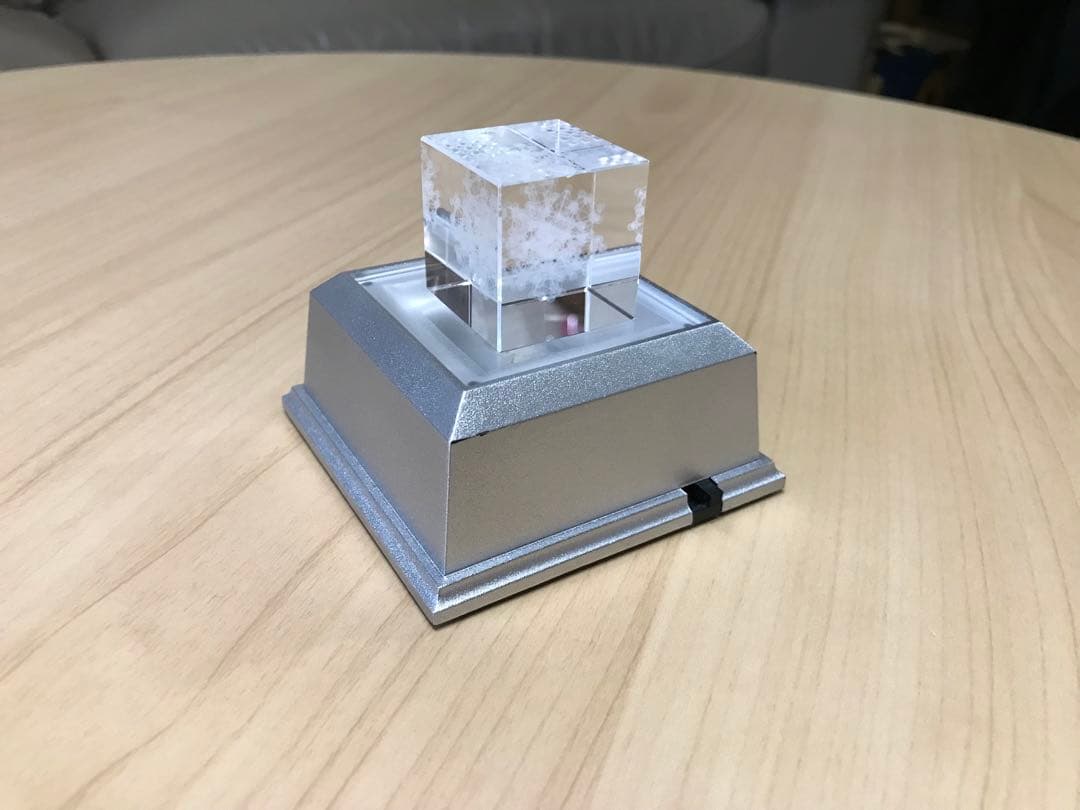 クスリエ　3Dカバラ　パドマキューブ　LEDコースター付き　丸山修寛先生