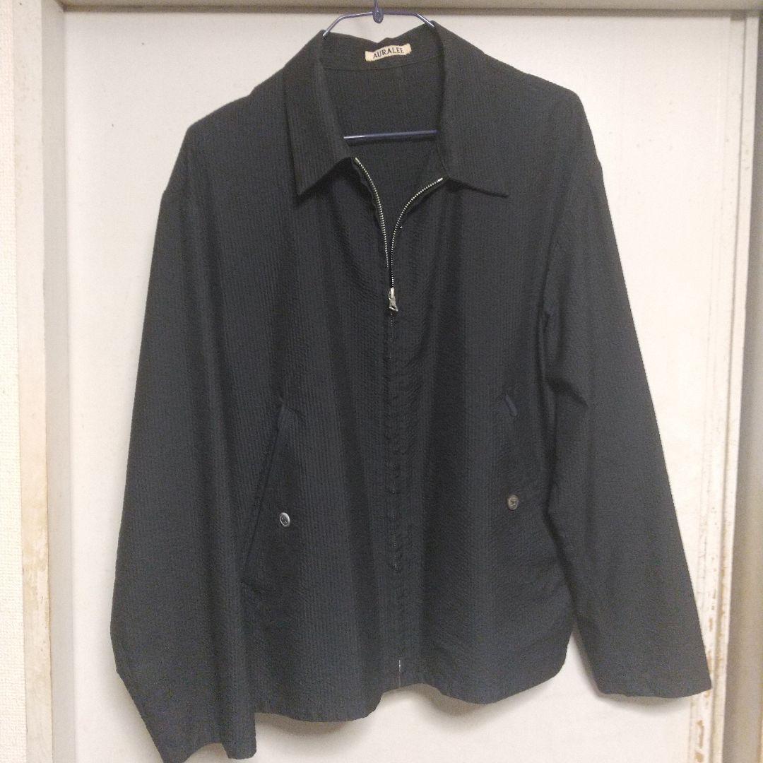 オーラリー シアサッカーブルゾン