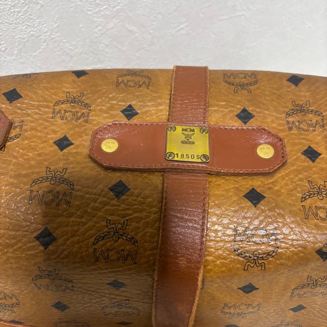 【極希少】MCM ソミュール　コニャック　ショルダーバッグ　ヴィセトス柄