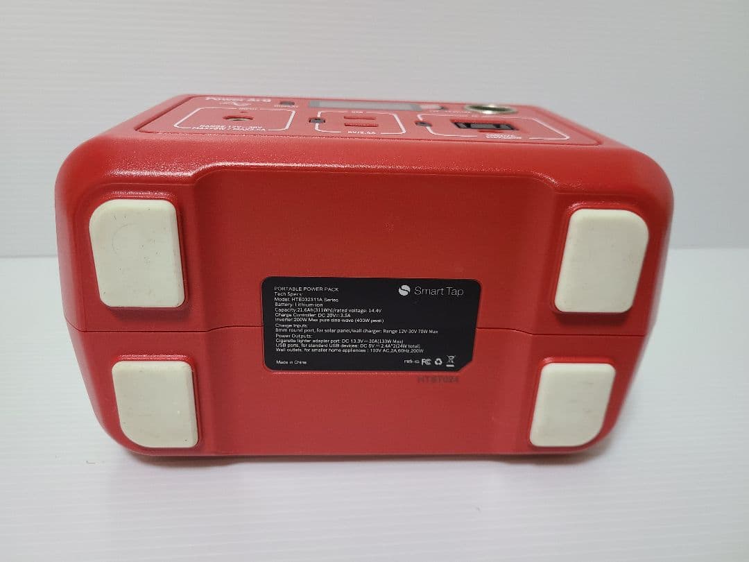 ポータブル電源 Smart Tap Power ArQ mini 赤