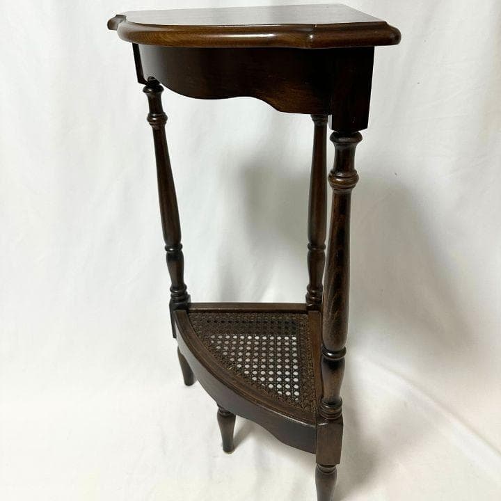 karimoku カリモク コロニアル コーナーラック ろくろ脚 クラシック