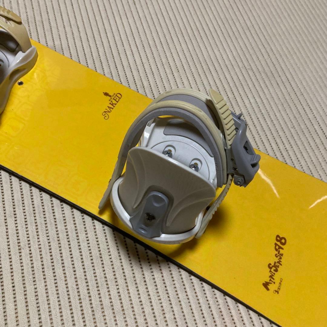ジュニア キッズ　スノーボード　　98cm バインディング　リーシュ付き