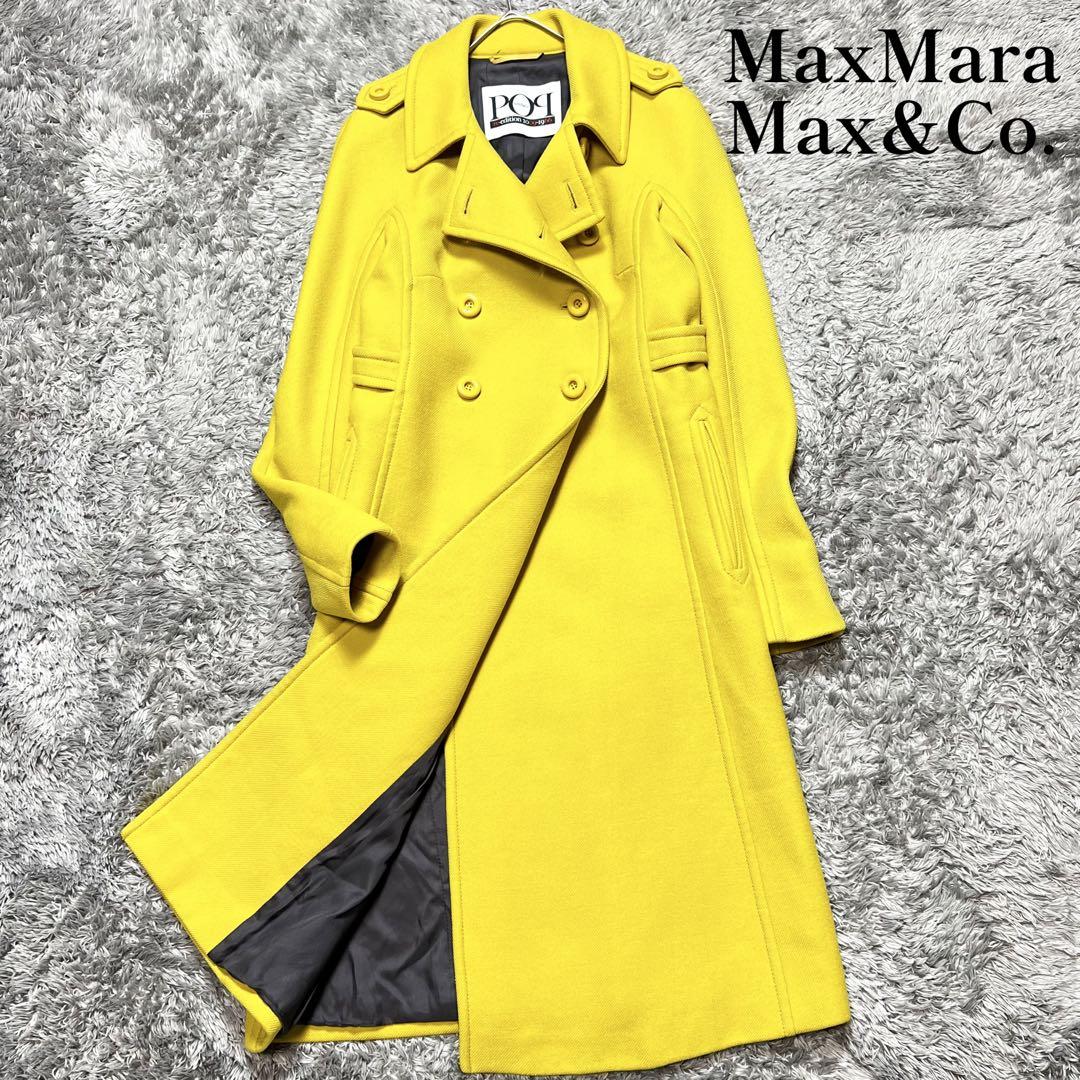 MaxMara MAX&Co. 1966復刻コート イエロー M相当 美品