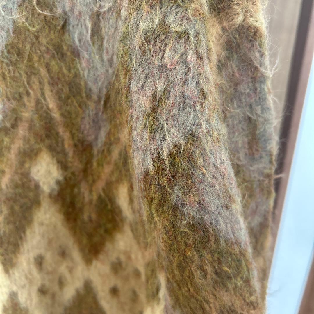 モヘヤ　カーディガン　ヴィンテージ　60s campus カートコバーン