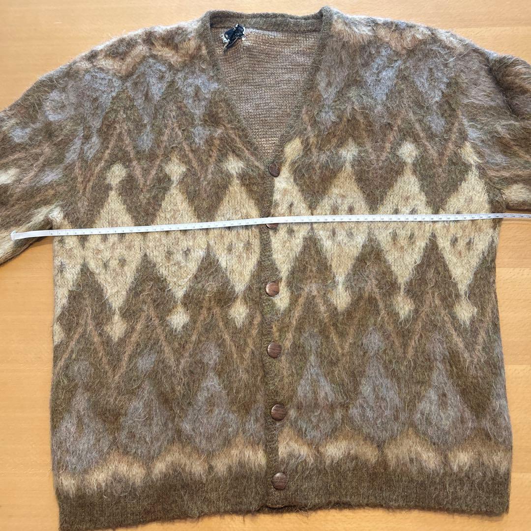 モヘヤ　カーディガン　ヴィンテージ　60s campus カートコバーン