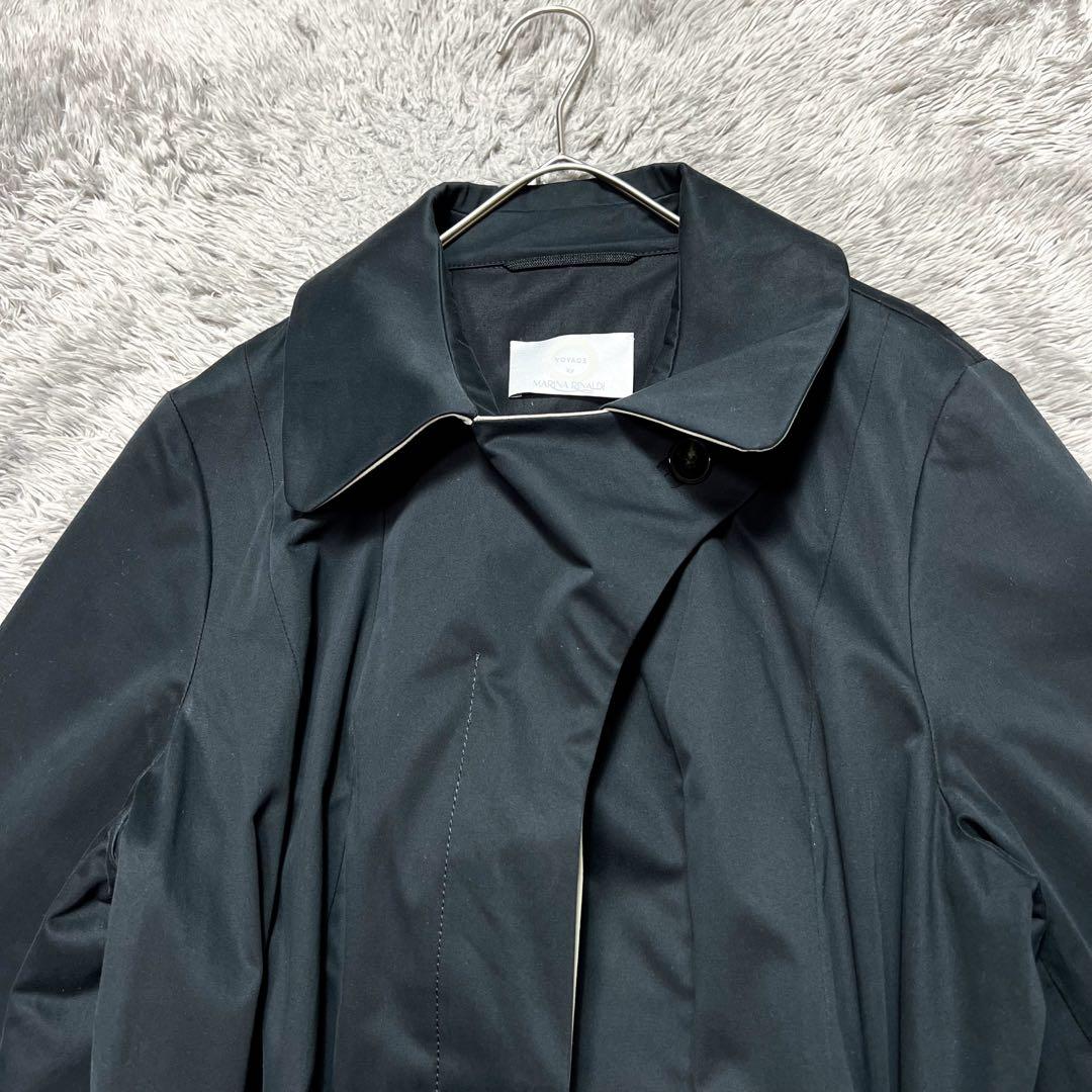 MaxMara マリナリナルディ トレンチコート ネイビー XXL相当　美品