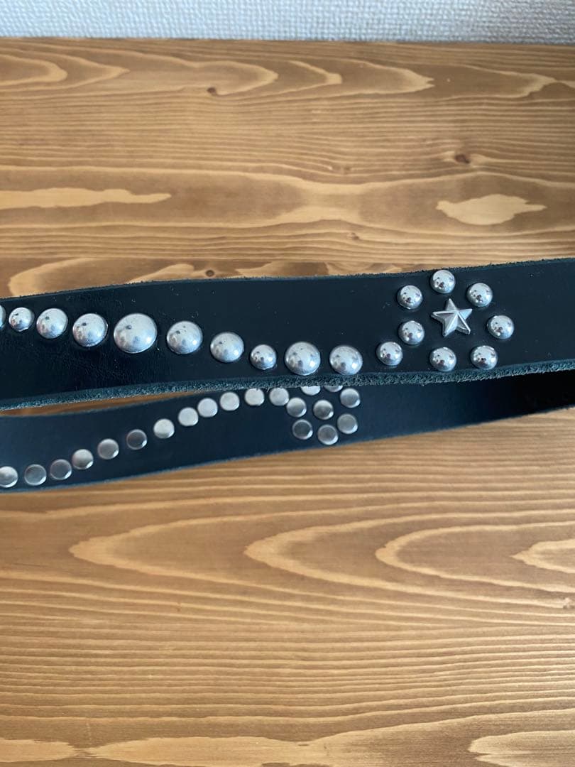 小物 ourlegacy STAR FALL BELT Black Bridle 80