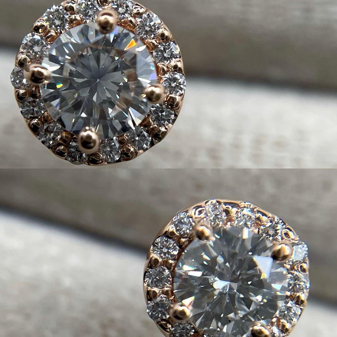 専用JA198★最高級 ダイヤモンド0.921ct ピアス CGL鑑定付